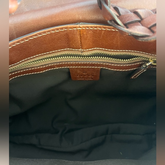 Gucci GG Canvas & Leather Shoulder Bag - Picture 10 of 11